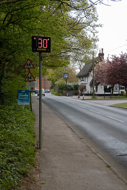 Vehicle-Activated Signs